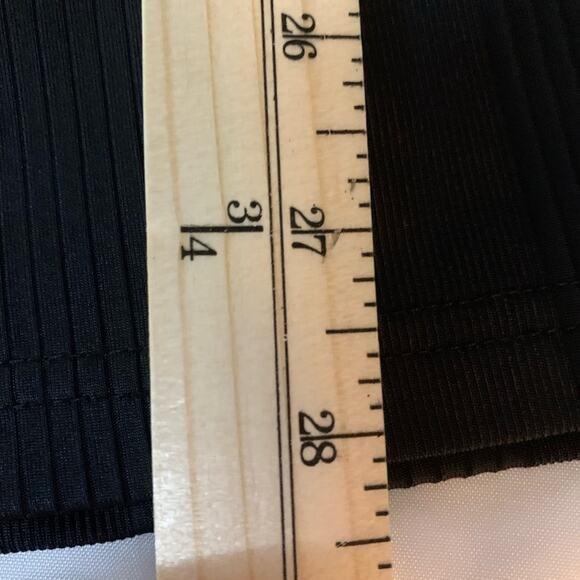 Positano XL Men's Dress Top Black Long Sleeve Textured Tee Pullover Classic - Picture 7 of 8